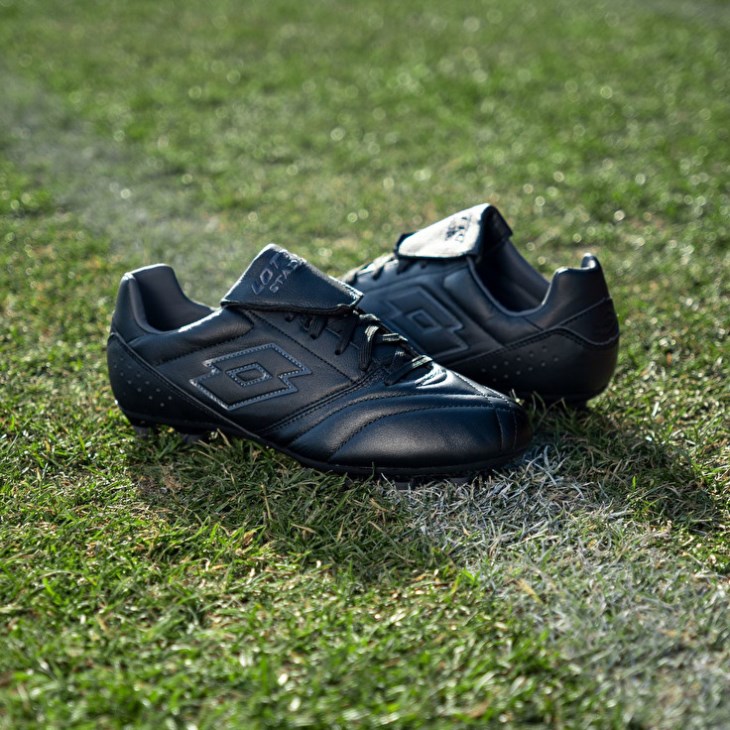 Zapatos De Fútbol Lotto Stadio 200 III FG Hombre Negras Gris Oscuro | QD414391N5