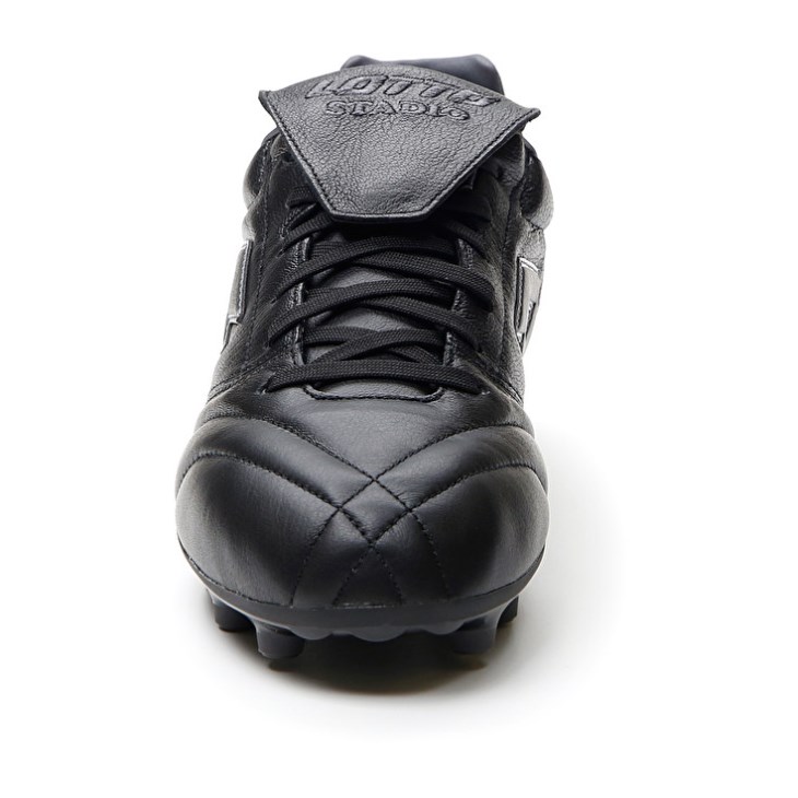 Zapatos De Fútbol Lotto Stadio 200 III FG Hombre Negras Gris Oscuro | QD414391N5