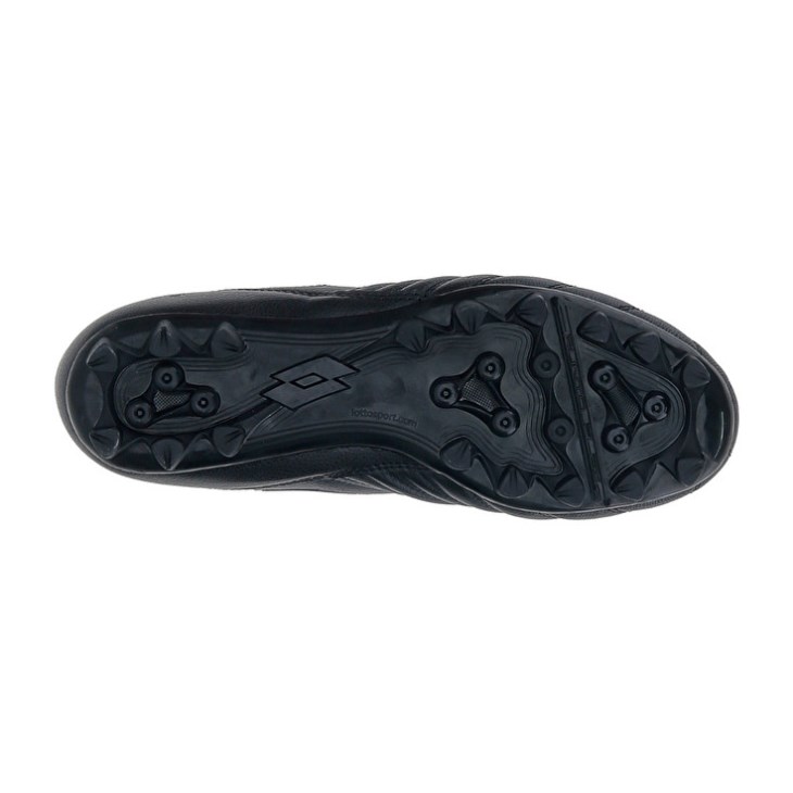 Zapatos De Fútbol Lotto Stadio 300 II AGM Hombre Negras | TD130523U6