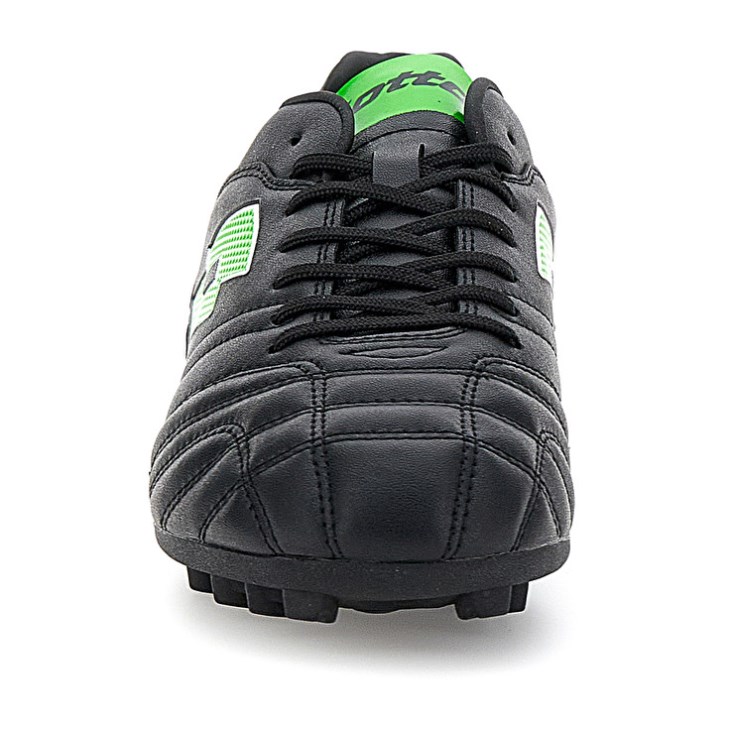 Zapatos De Fútbol Lotto Stadio 705 Agmr Hombre Negras Verde | JJ204440W6