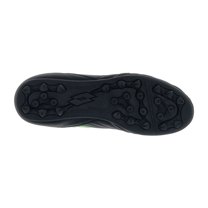 Zapatos De Fútbol Lotto Stadio 705 Agmr Hombre Negras Verde | JJ204440W6