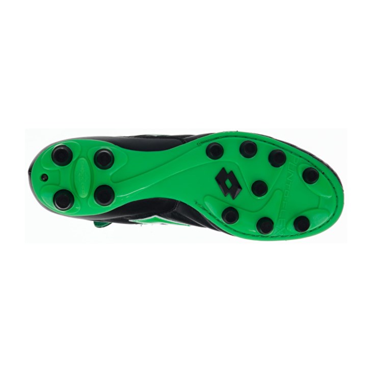 Zapatos De Fútbol Lotto Stadio OG II FG Hombre Negras Verde | FO276287J1
